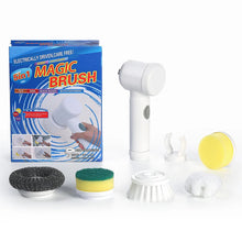 Laai beeld in Galery-kyker, New Wireless Electric Cleaning Brush 5 in 1 Housework Kitchen Dishwashing Brush Bathtub Tile Professional Cleaning Brush