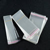 100pcs Opp Self Adhesive Bag Long Transparent Packaging Bags Universal Dust Water Proof Wrapping Material