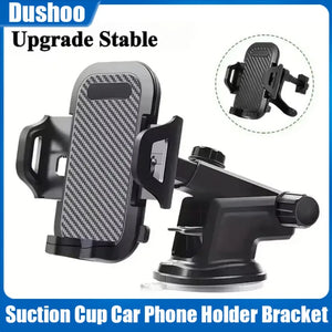 360° Windshield Car Phone Holder Car Dashboard Mobile Cell Support Bracket Universal Sucker for iPhone 16 15 14 Samsung Xiaomi