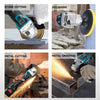 Yofidra 125mm Brushless Angle Grinder 4 Gears Cordless Grinding Machine Cutting Woodworking For Makita 18V-21V Battery Pin