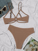 Sexy Bikini 2025 Swimsuit Women Swimwear Adjustable Bikini Set Thong Brazilian Bathing Suit Beach Wear Biquini Bather Female