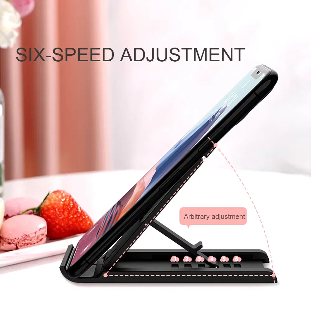 Portable Desktop Holder Foldable Mini Moblie Phone Stand For iPhone 13 Pro Max iPad Xiaomi Desk Bracket Portable Stand