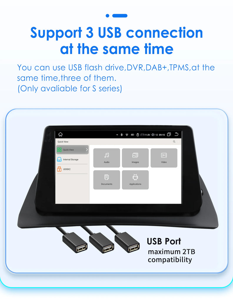 Hizpo Car Radio Android Auto For Renault kangoo 2009-2018 Multimedia Player Carplay GPS Intelligent System NO 2DIN DVD Head Unit