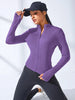 2024 New Yoga Coat Short Sports Jacket WOMEN'S Fitness Clothes Slimming Body Sculpting Zipper Yoga Jacket