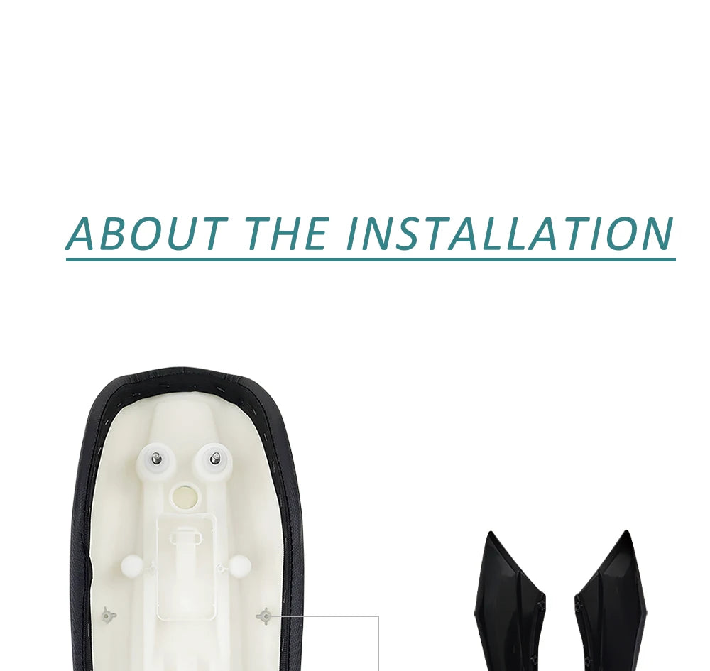LINGQI Side fender for Second-Generation Longer Rear Fender Fit to  Light Bee X and S.