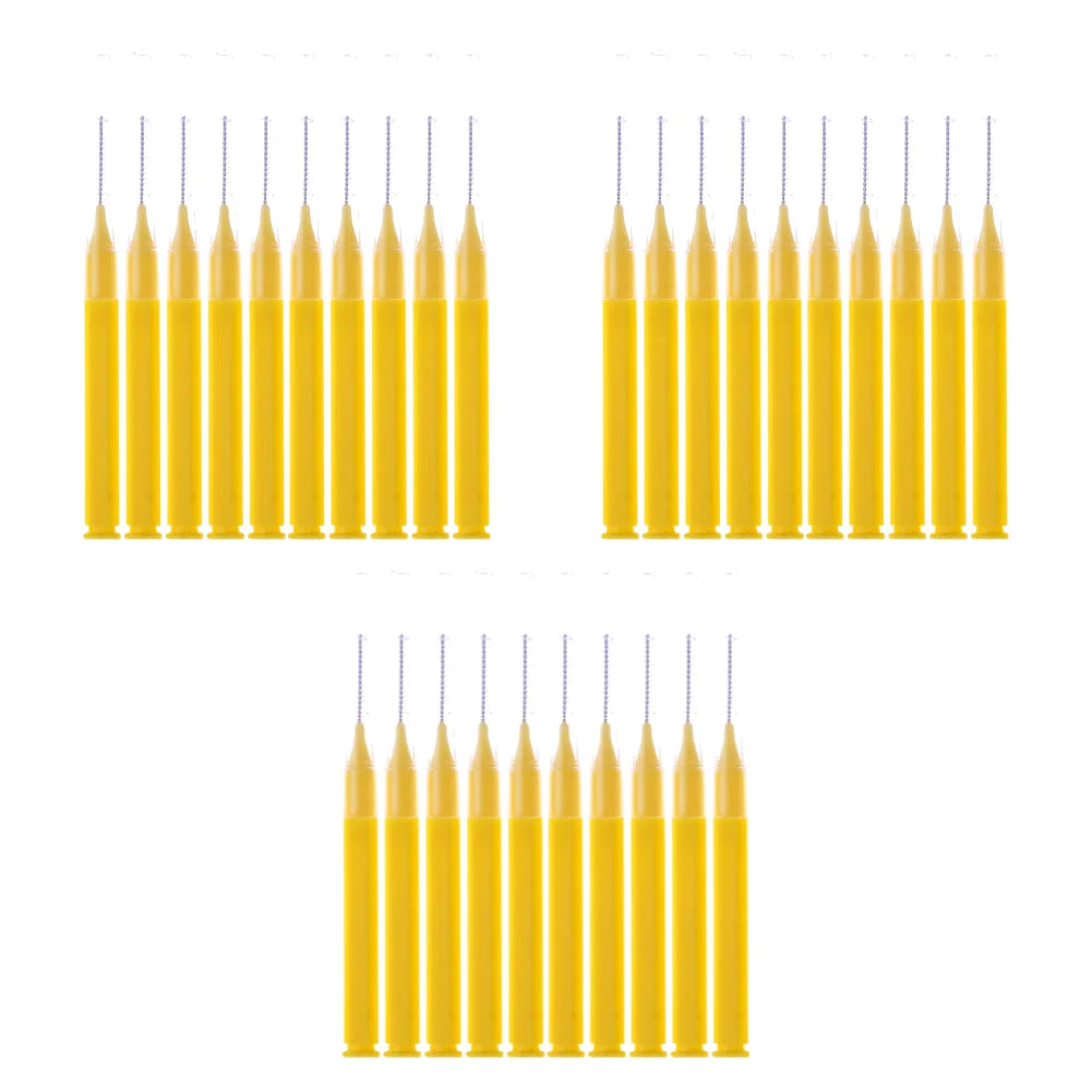 8-40PCS Interdental Brushes Dental Floss Toothpick Orthodontic Braces Brush Tooth Cleaning Tool Teeth Oral Care