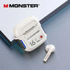 Fone De Ouvido Monster XKT16 TWS Bluetooth 5.3 Sem Fio Estéreo