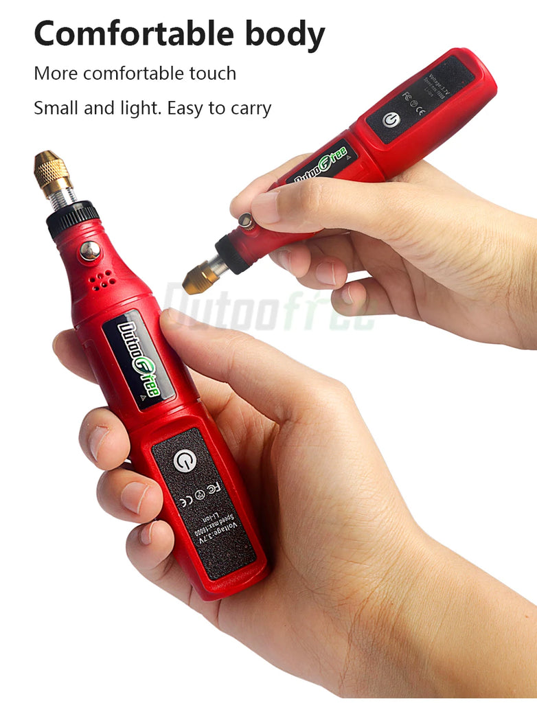 USB Cordless Rotary Tool Kit Woodworking Engraving Pen DIY For Jewelry Metal Glass Mini Wireless Drill With 24PCS Accessory
