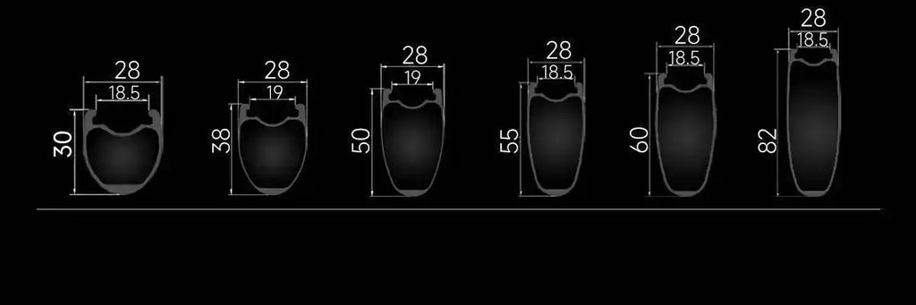 ELITEWHEELS 700c Road Carbon Wheels UD Finish UCI Quality Carbon Rim Tubeless Ready Pillar Nipple 1423 Spokes Racing Wheelset