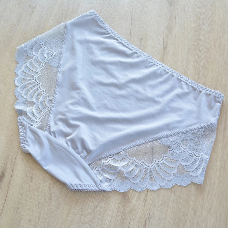 Plus size underpanties Fashion underwear Girl Briefs Pink Ladies Underpanty Comfortable Briefs Women's Panties Lingries