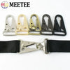 2/4/10Pcs Meetee 25/32/38mm Metal Buckles Bag Strap Snap Trigger Hook Dog Collar Clasp Carabiner Buckle DIY Hardware Accessories