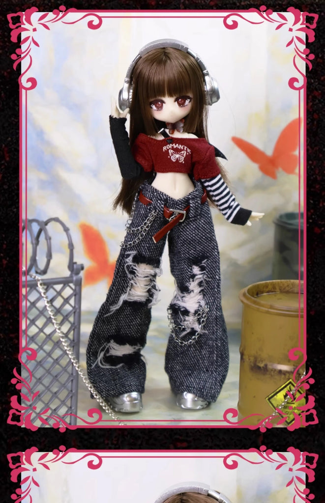 Kawaii Momotale 8-Point Mjd Movable Doll Girl Body Series Trendy Anime Figurines Collectable Ornaments Girl Heart Toys