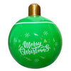 24 Inch PVC Inflatable Christmas Ball Outdoor Christmas Decorations Christmas Decorations Ball Holiday Yard Lawn Porch Decor