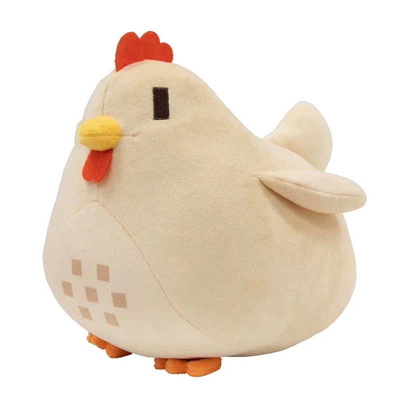 20cm Stardew Valley Chicken Plush Toys Cute Chicken Pillow Plush Soft Stuffed Animals Toys Gift for Children Thanksgiving Day