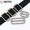 2-10Pcs 20-38mm Stainless Steel Bag Strap Buckles Tri-Glide Slider Ring Buckle Garment Belt Clip Clasp Adjuster Hook Accessories