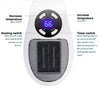 Portable Heater Electric Heater Plug-in Room Heater Home Appliance Heating Furnace Mini Radiator Remote Heating 500W