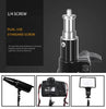 Heavy Duty Metal 2m 2.4m 2.8m Tripod Light Stand Max Load to 5KG Tripod for Photo Studio Softbox Video Flash ReflectorLighting