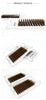 ABONNIE Dark Brown Eyelash Extension Mix 8-15mm Mink Individual Eyelash Lashes High Quality Color Natural Korean Eyelashes