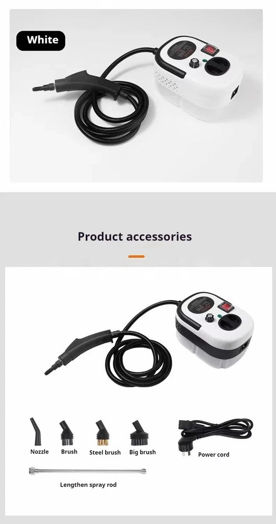 Steam Cleaner High Temperature Sterilization Air Conditioning Kitchen Hood Home /Car Steaming Cleaner 220V EU Plug