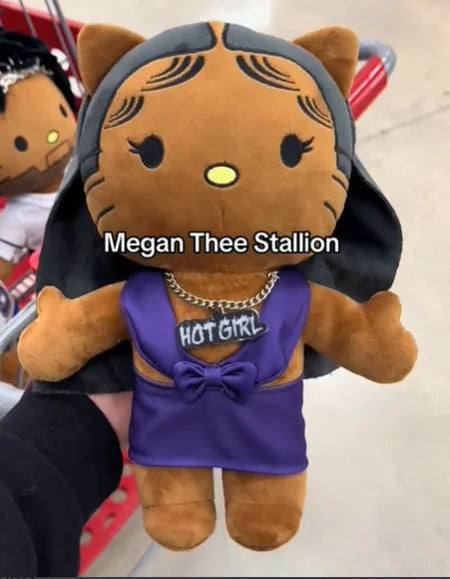 Juice Wrld Plush Doll Stuffed Toys Cute Boys Girls Christmas Gifts Kitten Plush Toy Wearing Vest Funny Cat Xmas Gift Bunny  Bad