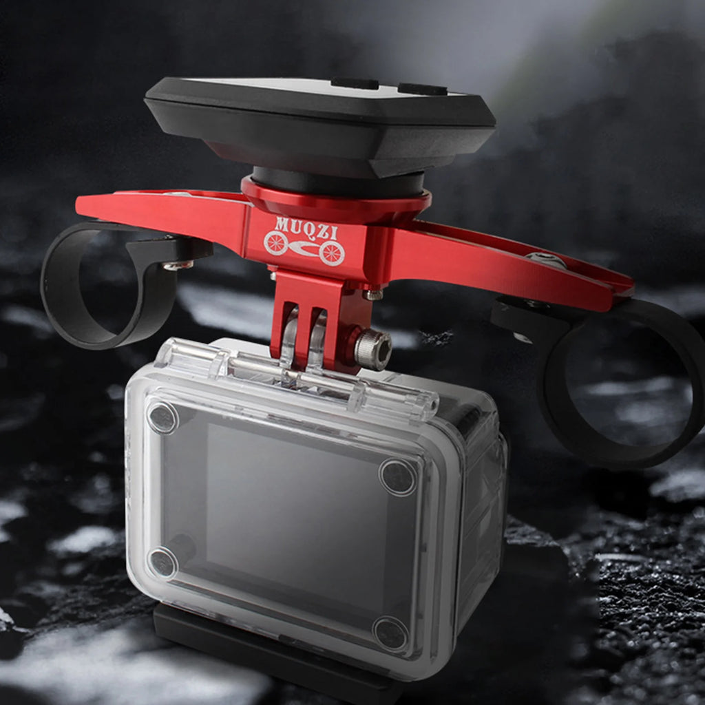 Bicycle TT Bar Stopwatch Holder Bike Rest Handlebar Triathlon Handlebar Computer Mount Holder Sports Camera Bracket For Cycling