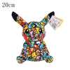 Pokemon Plush Toys Colorful Black Pikachu Aerodactyl Dragonite Charmeleon Lapras  Peluche Charizard Gengar Mewtwo Stuffed Doll