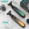 VGR Hair Trimmer Professional Barber Waterproof Hair Cutting Machine Hair Clipper Beard Trimmer Electric Trimmer for Men V-360