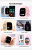 PHONEPACE Smart Fitness Tracker Bracelet with Color Screen Health Reminders Exercise Step Counting Information Notifications