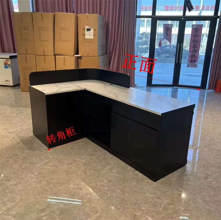 Beauty Luxury Front Desk Sport Center Reception Desk Modern Design Reception Desk For Beauty Salon With Cheap Price
