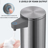 Intelligent automatic sensing stainless steel soap dispenser for washing mobile phones, contactless for home kitchen wall mounte