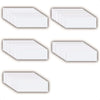 Dry Erase Magnetic Labels 1x3Pack of 60 Write On Magnets Sticker Real Waterproof Reusable for ClassroomandOfficeandCabinetandwh