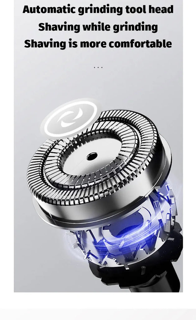 Shaver for Men USB Electric Shaver Powerful Beard Shaving Machine Electric Razor Rechargeable Waterproof