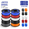 JAYO PLA + 3D Filament 1.75MM 10 Rolls PLA PLUS 3D Printer Filament Neatly Wound 3D Printing Filament 1.1kg Spool High Toughness