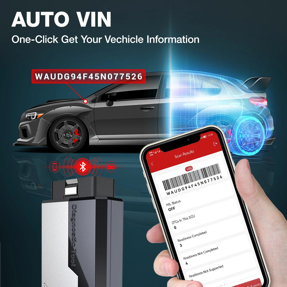 2025 New KINGBOLEN Ediag Elite Lifetime free Car Diagnostic Tools All system 15 Resets Bi-directional Test  Auto Scanner OBD2