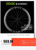 ELITEWHEELS 700c Road Carbon Wheels UD Finish UCI Quality Carbon Rim Tubeless Ready Pillar Nipple 1423 Spokes Racing Wheelset