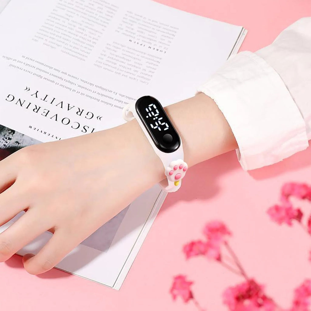 Children Watch Birthday Gift For Child Boy Girl Smart Led Digital Cartoon Kids Watch Waterproof Bracelet Wristwatch Reloj NiñO