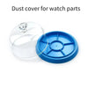6 Slots Watch Dust Sheet Cover with Tray Watch Movement Repair Tool Jewelry Tools Spare Protector Watchmaker Repair Tool