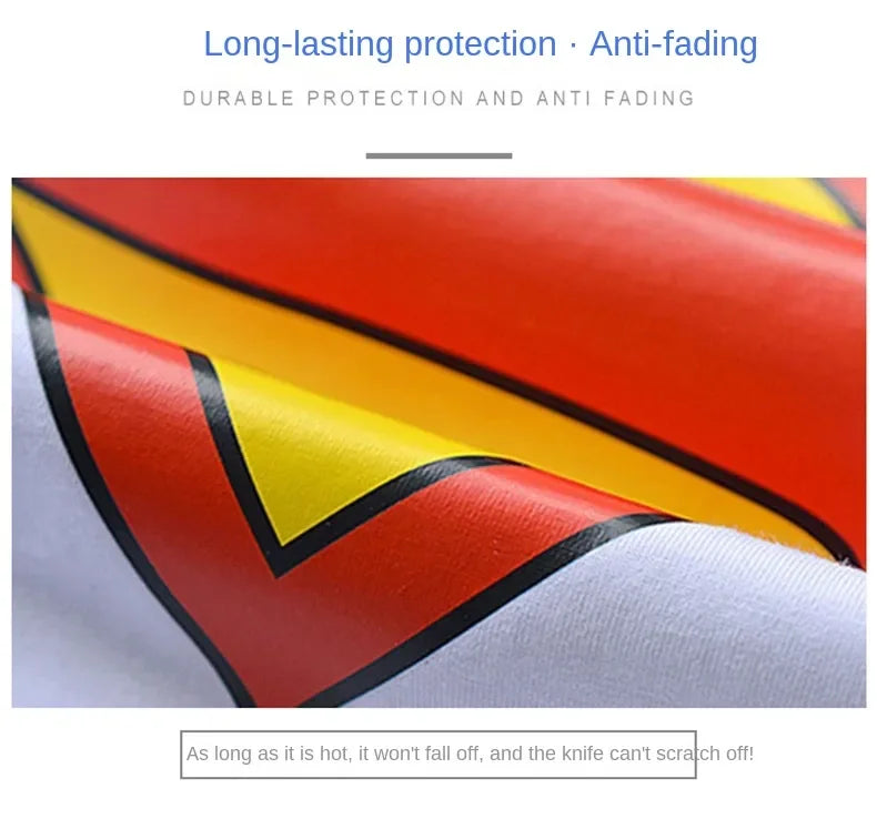 Ironed Sticker Clothing DTF Thanksgiving Halloween Fashion T-shirt Hoodie DIY Jacket Patch Is Waterproof