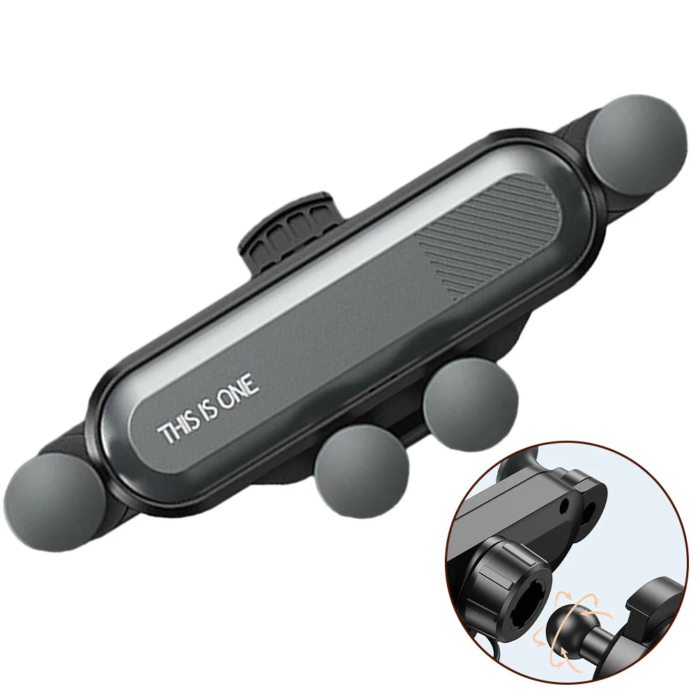 Maximum Safety Car Mobile Phone Holder  5 Point Support Design  Stable and Anti Slip  Fits 4 7 6 5 inch Smartphones