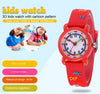 Kids Watches 3D Cute Cartoon Waterproof Silicone Children Toddler Wrist Watch for 3-10 Year Girls Boys Little Child Clock Gifts