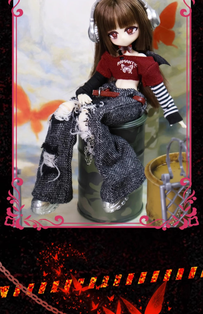 Kawaii Momotale 8-Point Mjd Movable Doll Girl Body Series Trendy Anime Figurines Collectable Ornaments Girl Heart Toys