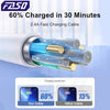 FASO Quality USB Charger Cable for iPhone 14 8 7 6S Plus 13 12 Pro XS Max XR SE Fast Charging Cord Data Sync Line 1m 2m 3m