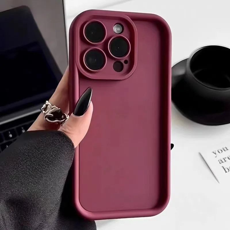 Soft Silicone Bumper Phone Case For OPPO A98 A96 A95 A94 5G A93 A92 A91 4G A80 A79 A78 A77 A76 A74 A73 A72 2020 A77S A40 Cover