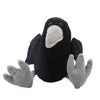 25cm Black Crow Plush Birdie Cuddly Black Raven Plush Toy Realistic Crow Soft Christmas Gift for Kids Bird Lovers Home Decor