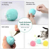 Interactive Ball Smart Cat Toys Plush Electric Catnip Training Toy Kitten Touch Sounding Pet Product Squeak Toy Ball