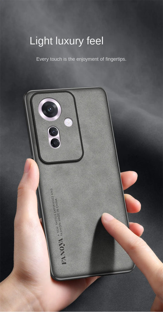 Oppo Reno 11 A CPH2603 Case Shockproof Silicone Bumper Hard Back Cover Matte Phone Case for Oppo Reno11 A Reno11A 5G CPH2603