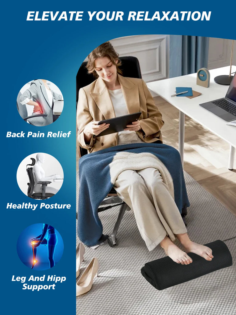 Desk Foot Support Pads, Suitable For Offices, Work, Games, Computers, Home Office Accessories, Relieve Back and Hip Pain