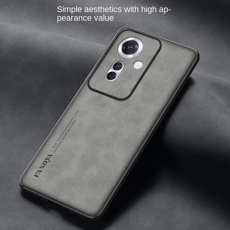 Oppo Reno 11 A CPH2603 Case Shockproof Silicone Bumper Hard Back Cover Matte Phone Case for Oppo Reno11 A Reno11A 5G CPH2603