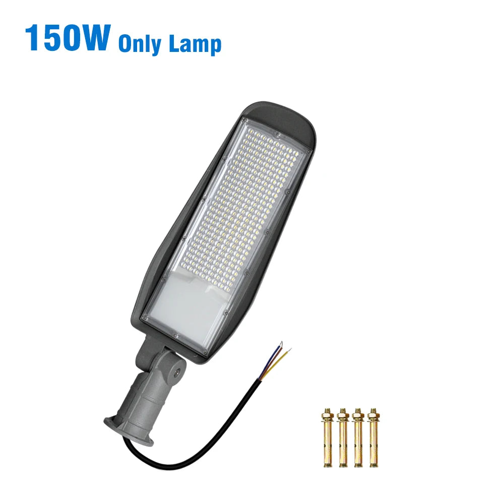 New Outdoor Street Lightf 50W 100W 150W 200W High Power Ultra Bright Waterproof Garage Courtyard Lighting Spotlight