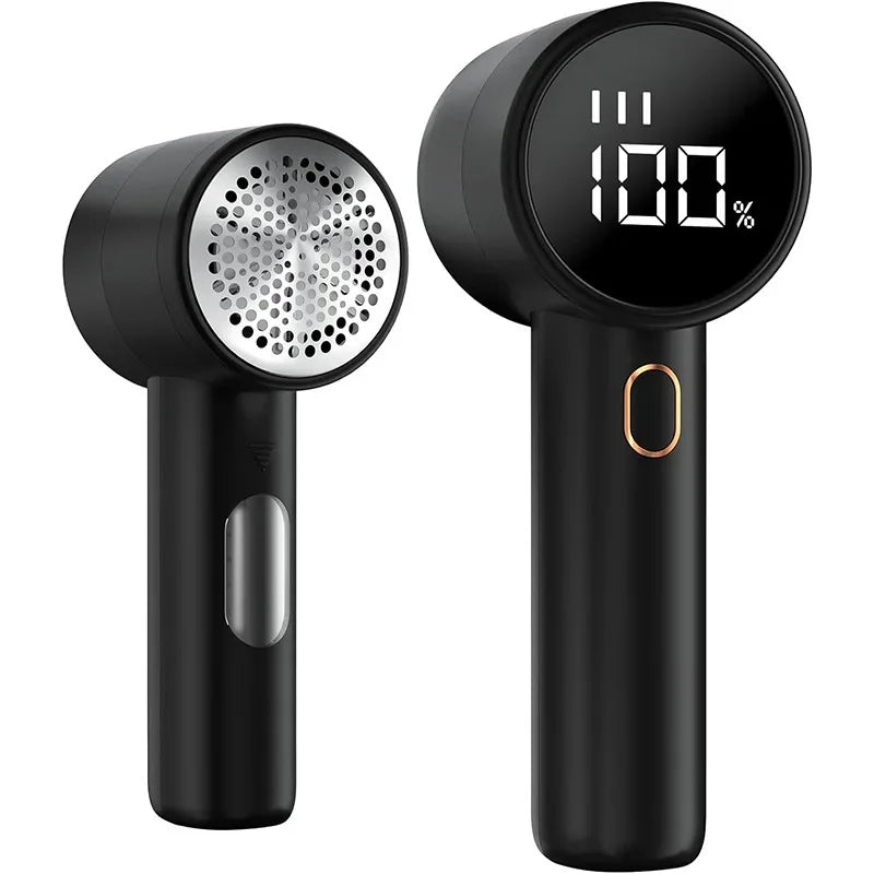 New Household Electric Lint Remover 3 Gears Adjustable Wireless LED Digital Display Hairball Trimmer Portable Sweater Epilator